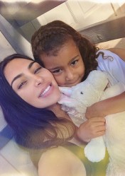 Kim Kardashian & North West