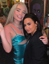 Kim Petras (26) & Demi Lovato