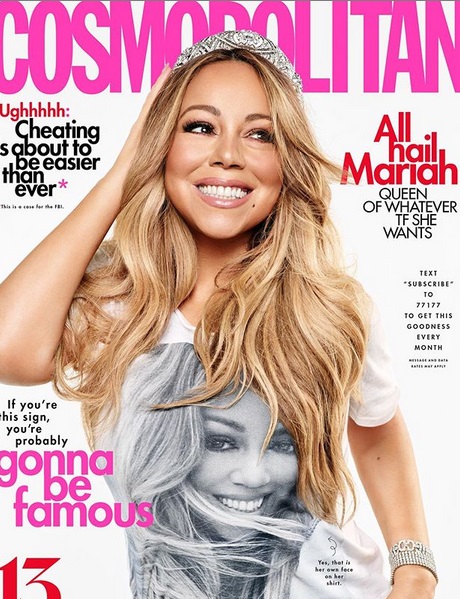 Mariah Carey @ "Cosmopolitan"