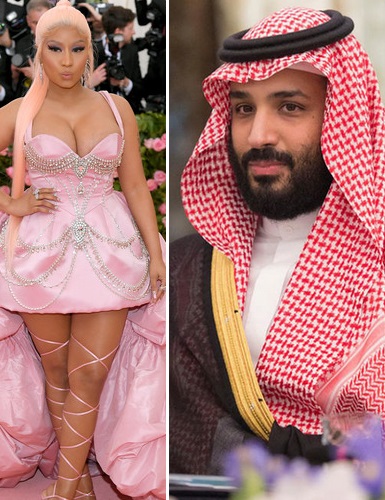 Nicki Minaj / Mohammed bin Salman