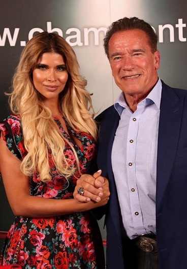 Micaela Schäfer & Arnold Schwarzenegger
