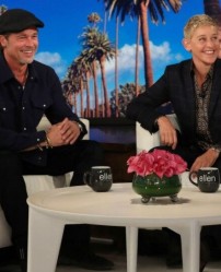 Brad Pitt & Ellen DeGeneres