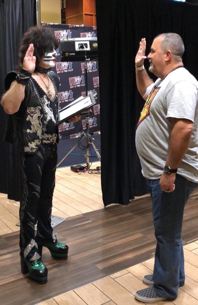 Eric Singer ("Kiss") & Terry David Lynch