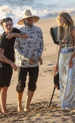 Brooklyn Beckham (k.) & Heidi Klum (d.)