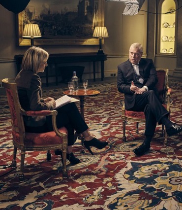 Emily Maitlis & princas Andrew