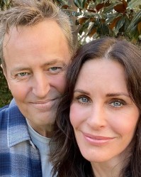Matthew Perry & Courteney Cox