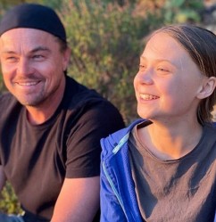 Leonard DiCaprio & Greta Thunberg