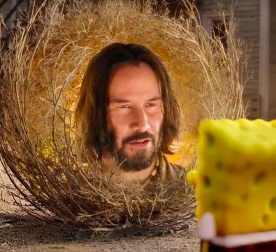 Keanu Reeves & Kempiniukas Plačiakelnis