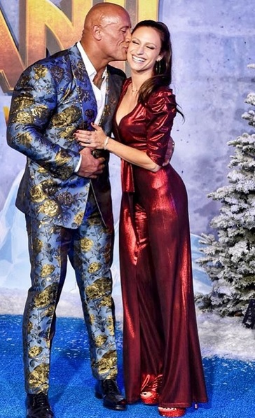 Dwayne "The Rock" Johnson & Lauren Hashian