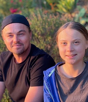 Leonardo DiCaprio & Greta Thunberg (16)