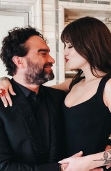 Johnny Galecki & Alaina Meyer