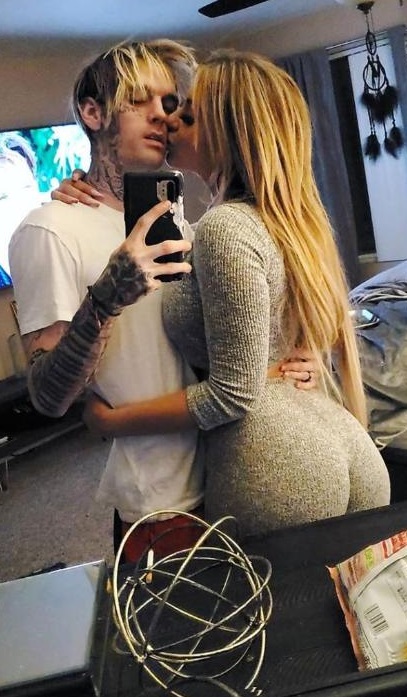 Aaron Carter & Melanie Martin