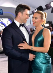 Colin Jost & Scarlett Johansson