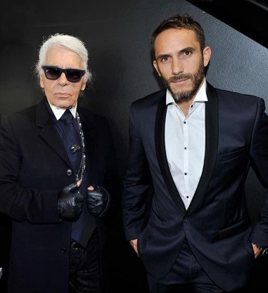 Karl Lagerfeld & Sébastien Jondeau
