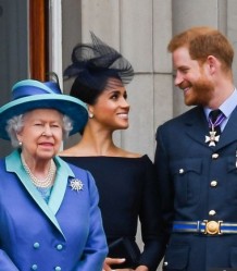 Elizabeth II, Meghan & Harry