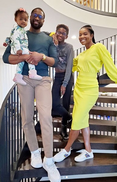 Dwyane Wade, Zaya & Gabrielle Union (47)