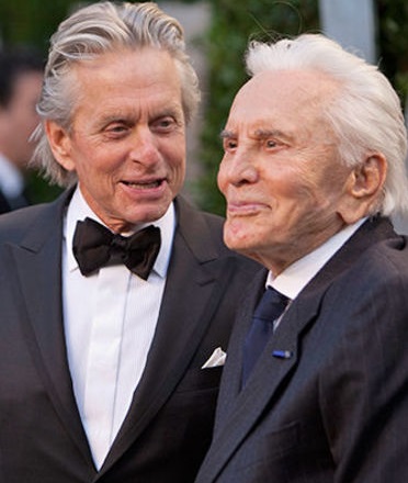 Michael & Kirk Douglas