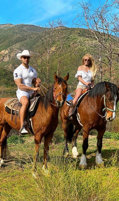 Sam Asghari & Britney Spears