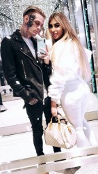 Aaron Carter & Melanie Martin