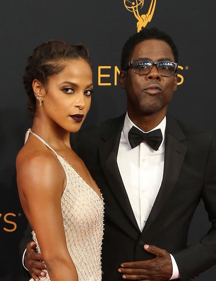 Megalyn Echikunwoke & Chris Rock
