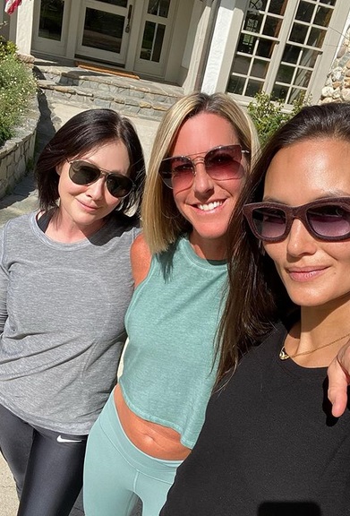 Shannen Doherty, Kira Stokes & Anne Marie Kortright