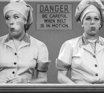 Vivian Vance & Lucille Ball ("I Love Lucy")