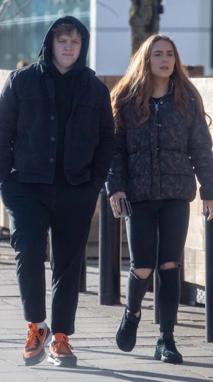 Lewis Capaldi & Catherine Halliday