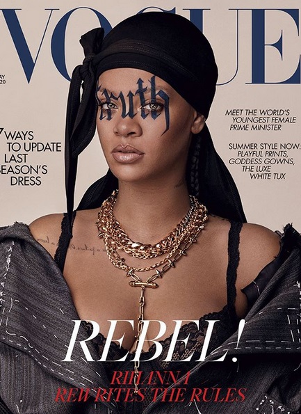 Rihanna @ "Vogue"