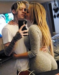 Aaron Carter & Melanie Martin