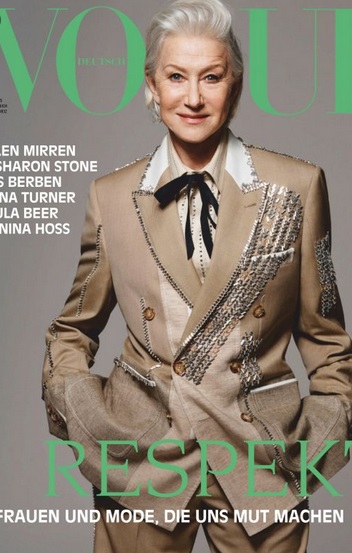 Helen Mirren @ "Vogue"