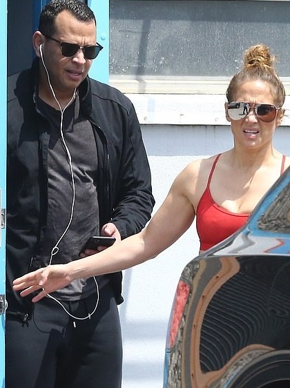 Alex Rodriguez & Jennifer Lopez