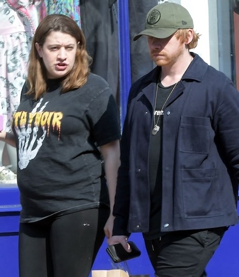 Georgia Groome & Rupert Grint