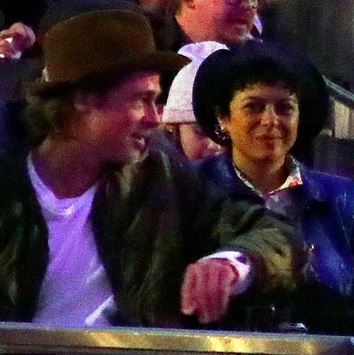 Brad Pitt & Alia Shawkat