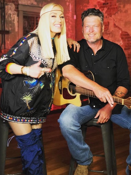 Gwen Stefani & Blake Shelton