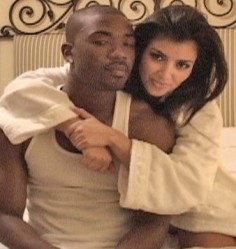 Ray J & Kim Kardashian