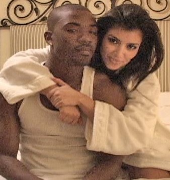 Ray J & Kim Kardashian