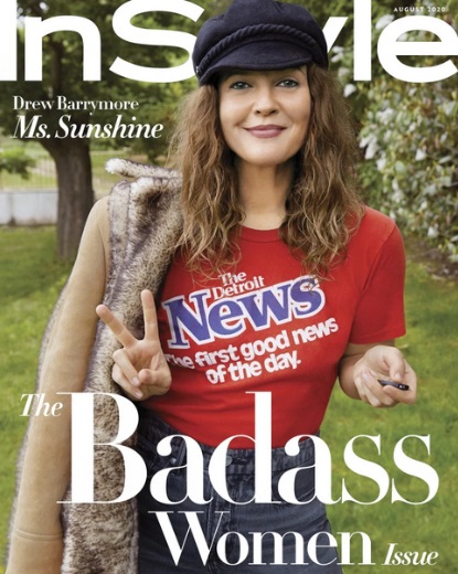 Drew Barrymore @ "InStyle"