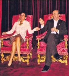 Ghislaine Maxwell & Kevin Spacey