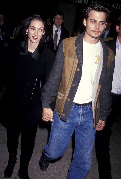Winona Ryder & Johnny Depp (1989)