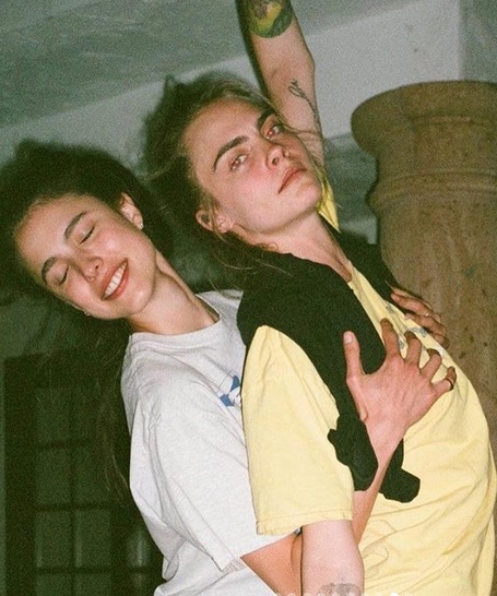 Margaret Qualley & Cara Delevingne