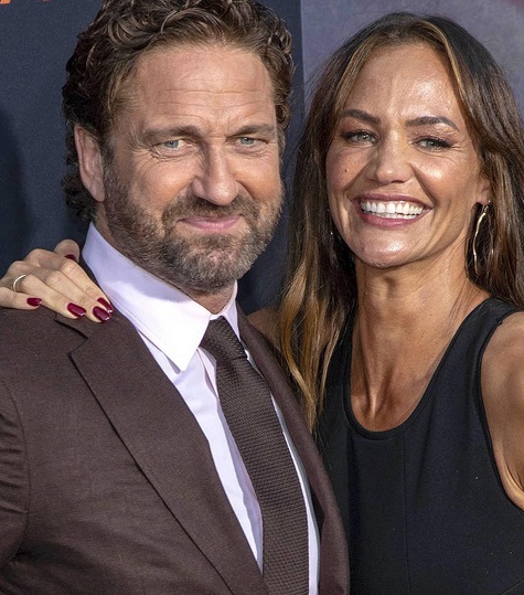 Gerard Butler & Morgan Brown