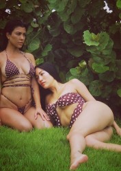 Kourtney Kardashian & Stephanie Shepherd