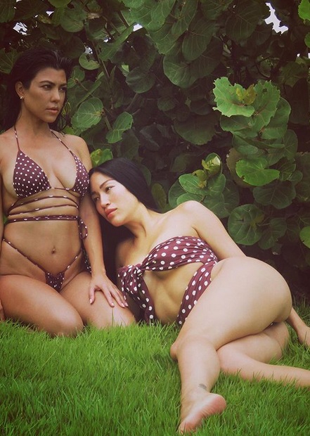 Kourtney Kardashian & Stephanie Shepherd