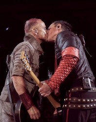 Christoph Schneider (54) & Till Lindemann (57) ("Rammstein")