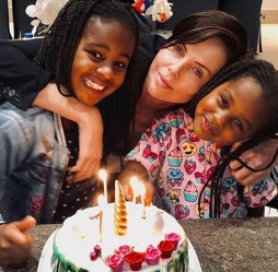 Jackson, Charlize Theron & August