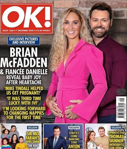 Danielle Parkinson & Brian McFadden @ "OK!"