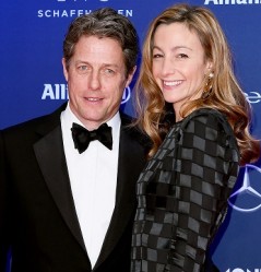 Hugh Grant & Anna Eberstein