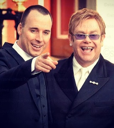 David Furnish & Elton John