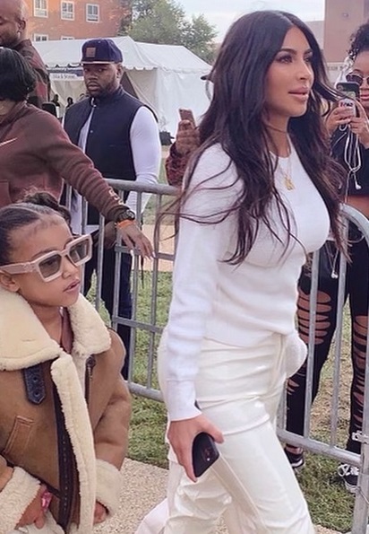 North & Kim Kardashian
