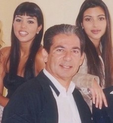 Kourtney, Robert & Kim Kardashian